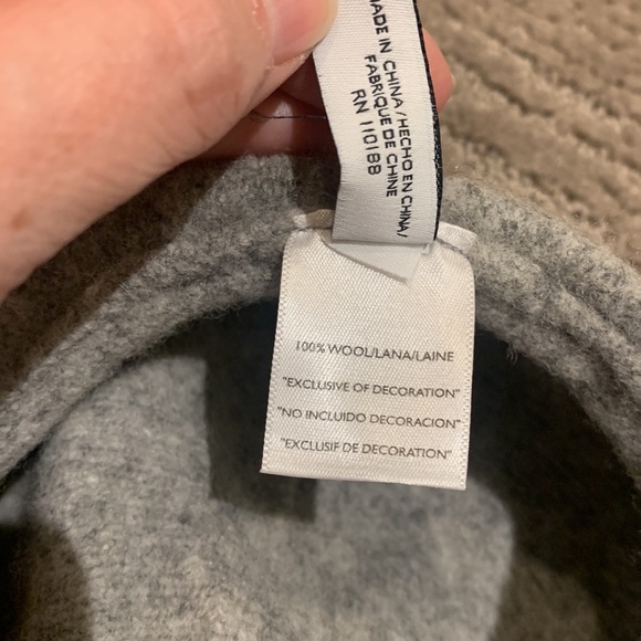 Nine West Wool Beret With Pom Pom - Picture 4 of 6